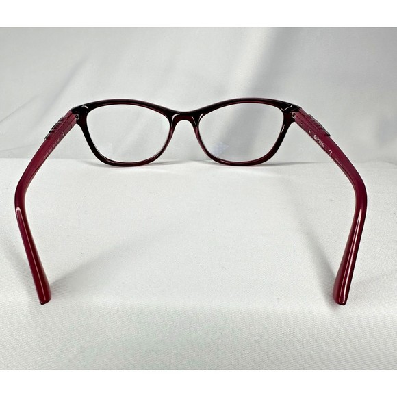 Vogue 5056 2410 Women's Eyeglass 53-17-140 Full Rim Oval Hot Pink FRAMES ONLY - Picture 5 of 11